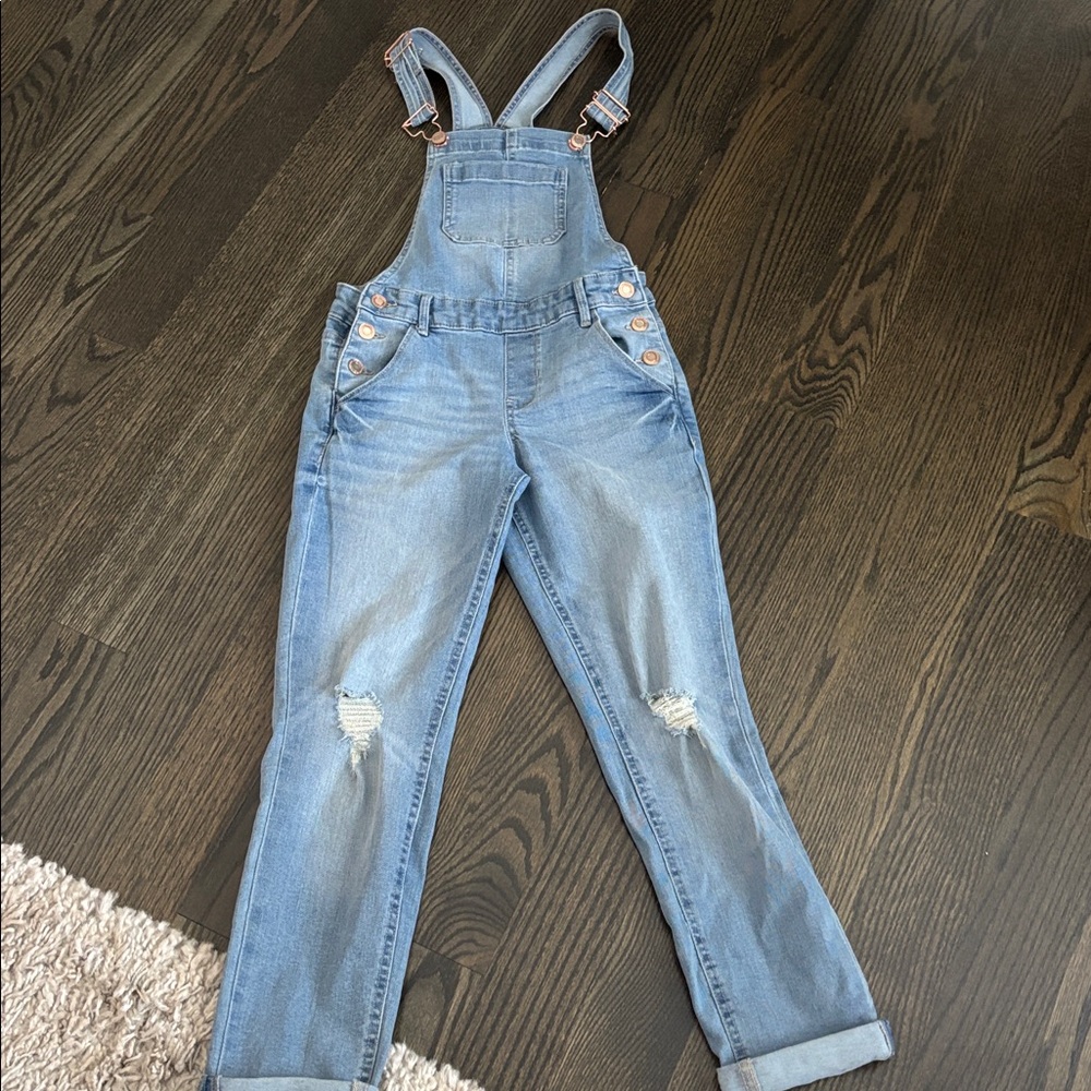 SO Blue Denim Jeans Overalls Bib size 10 - barely worn